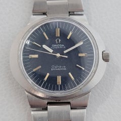 Mens Omega Geneve Dynamic 41mm Jumbo Automatic 1970s Rare All Original JM17