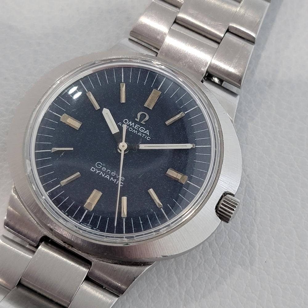 Men's Mens Omega Geneve Dynamic 41mm Jumbo Automatic 1970s Rare All Original JM17