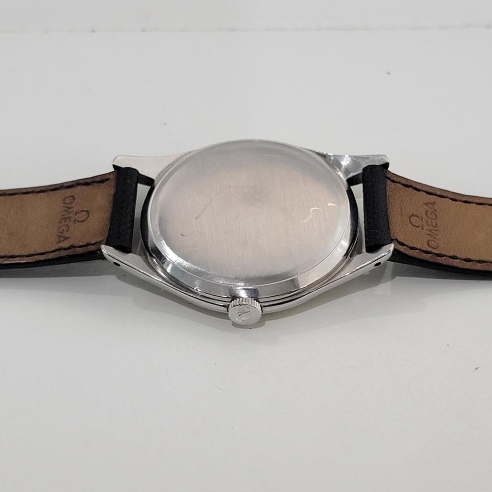 Omega Jumbo pour hommes  Ref 2505 20 Cal 265 38mm Hand Wind 1950s Vintage RA453 6