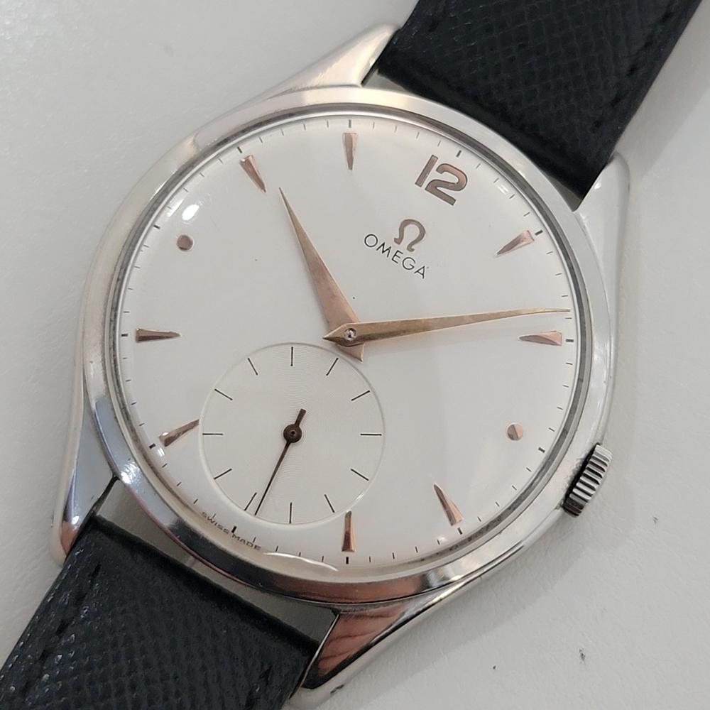  Omega Jumbo pour hommes  Ref 2505 20 Cal 265 38mm Hand Wind 1950s Vintage RA453 Pour hommes 