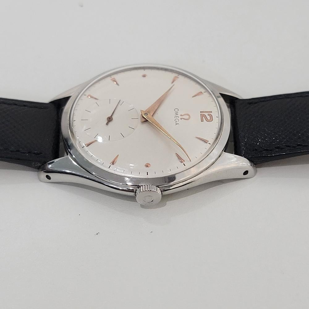 Omega Jumbo pour hommes  Ref 2505 20 Cal 265 38mm Hand Wind 1950s Vintage RA453 1