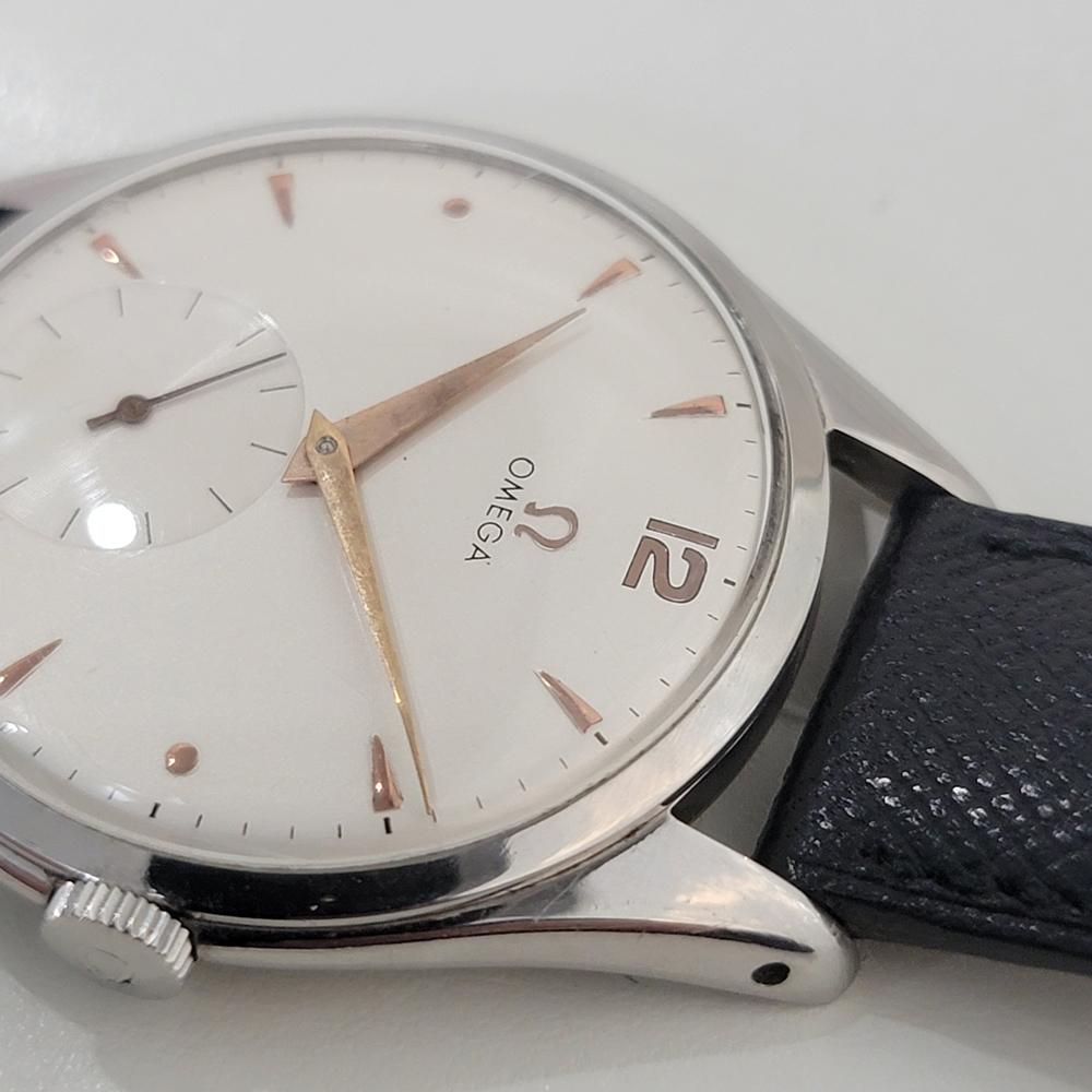 Omega Jumbo pour hommes  Ref 2505 20 Cal 265 38mm Hand Wind 1950s Vintage RA453 2