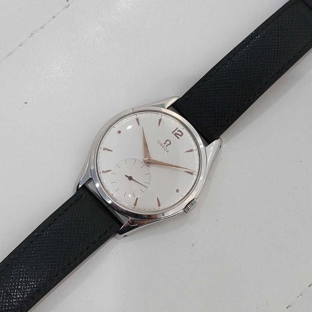 Omega Jumbo pour hommes  Ref 2505 20 Cal 265 38mm Hand Wind 1950s Vintage RA453 3