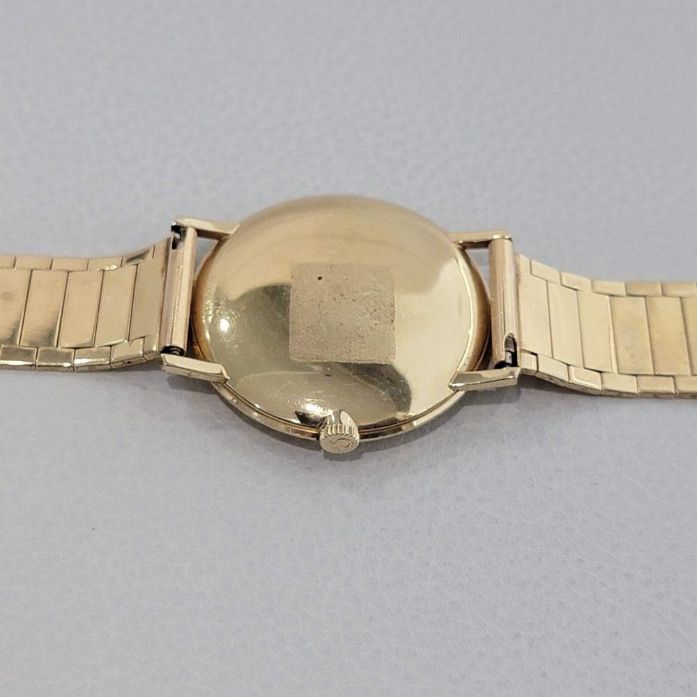 Mens Omega Ref 6597 14k Gold Manual Wind 1960s All Original Swiss Vintage JM19 4