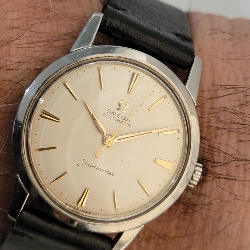 Mens Omega Seamaster 14704-SC61 cal 591 34mm Automatic 1960s Vintage Swiss RA419 9