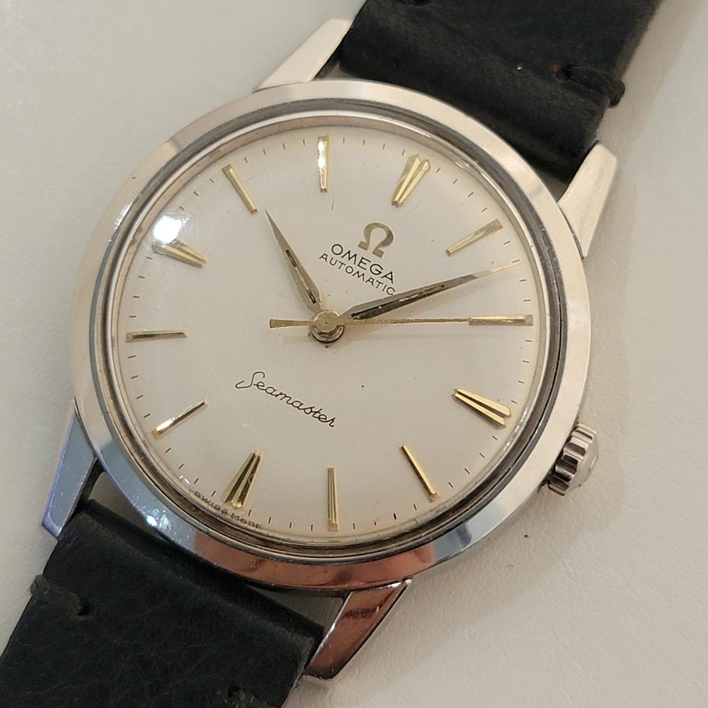 Men's Mens Omega Seamaster 14704-SC61 cal 591 34mm Automatic 1960s Vintage Swiss RA419
