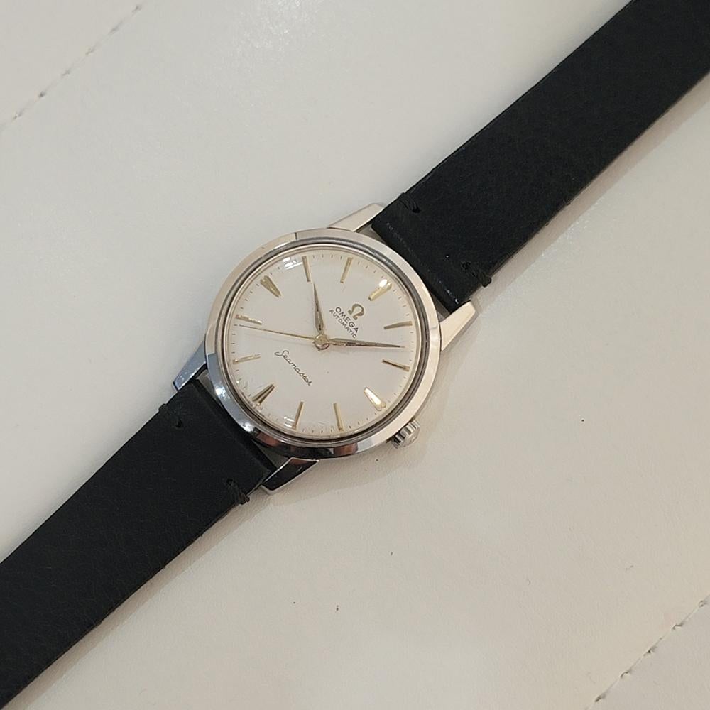 Mens Omega Seamaster 14704-SC61 cal 591 34mm Automatic 1960s Vintage Swiss RA419 2