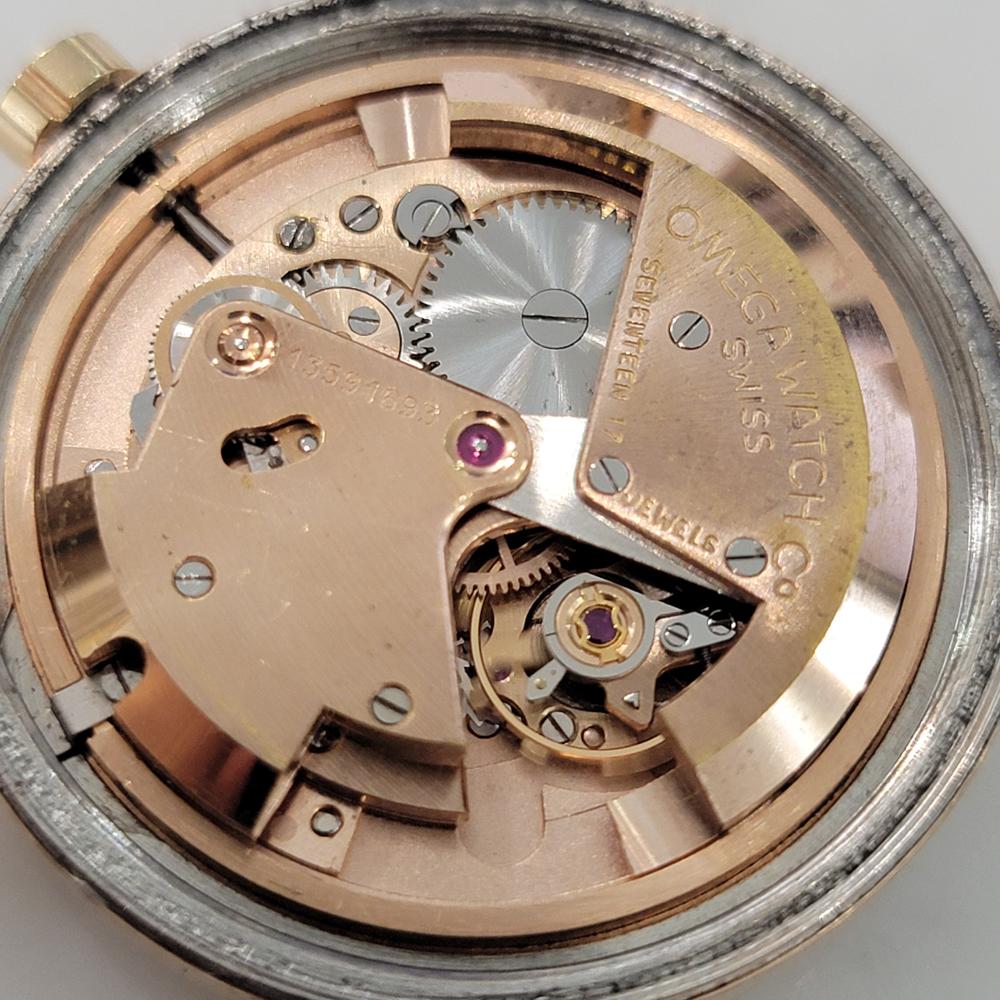 Mens Omega Seamaster 2494 37mm Rose Gold Capped Bumper Automatic 1950s NA116 For Sale 7