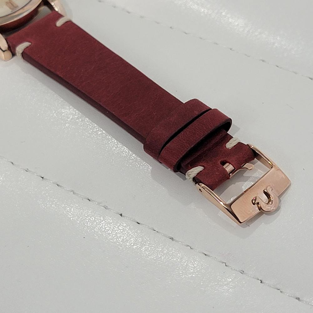 Mens Omega Seamaster 2494 37mm Rose Gold Capped Bumper Automatic 1950s NA116 For Sale 4