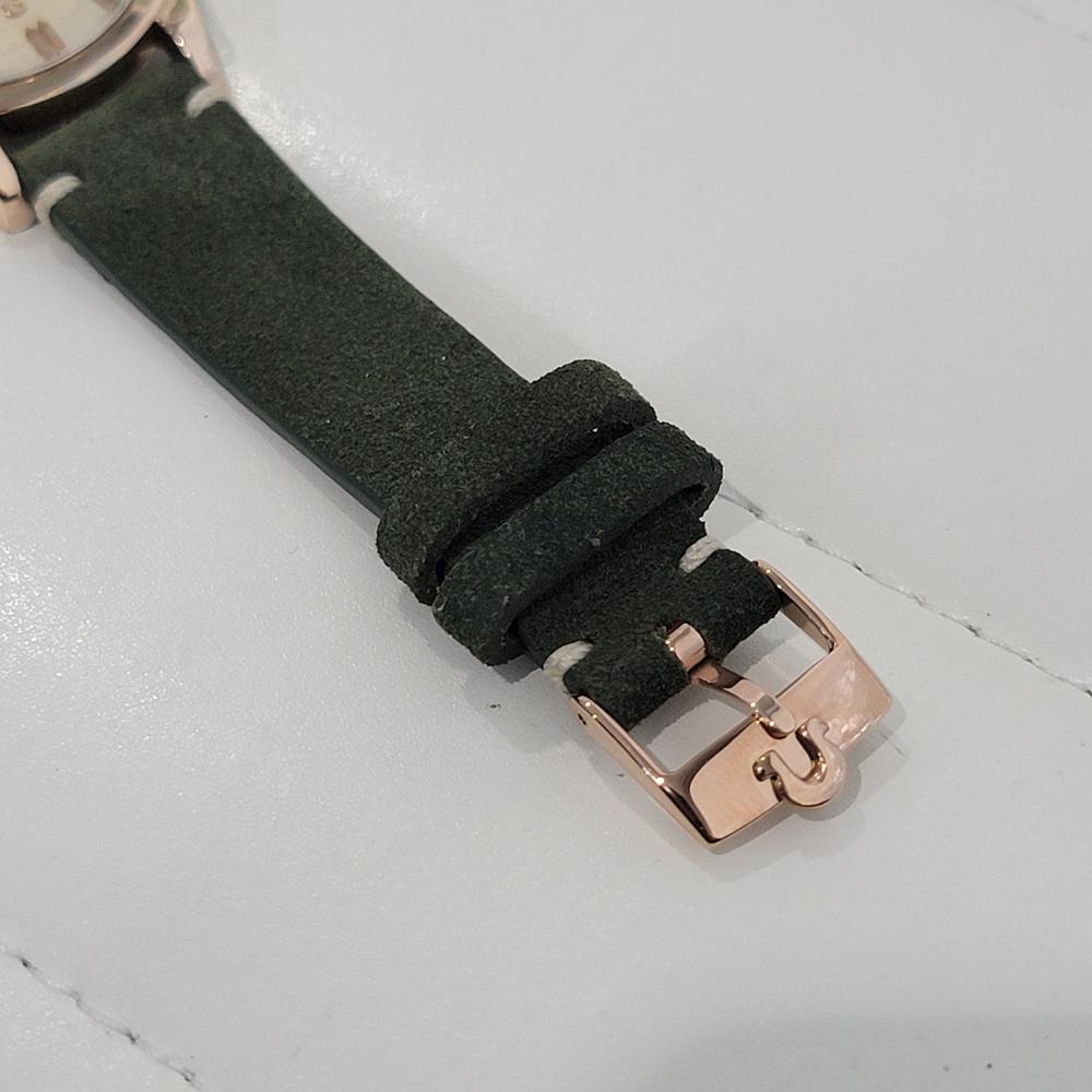 Mens Omega Seamaster 2494 37mm Rose Gold Capped Bumper Automatic 1950s NA116 For Sale 4