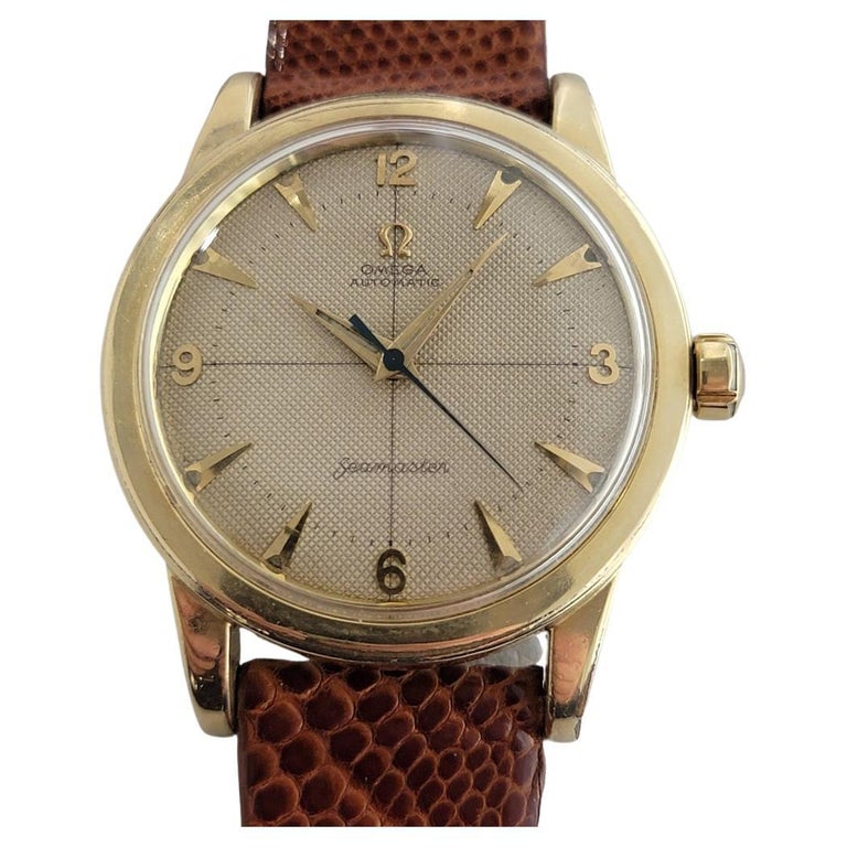 2577 Omega Seamaster Automatic 1950 Mens Omega Seamaster 2577 34mm