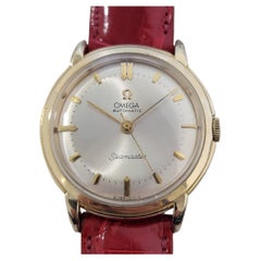 Mens Omega Seamaster 2592 35mm Gold Capped Bumper Automatic 1950s Vintage NA127