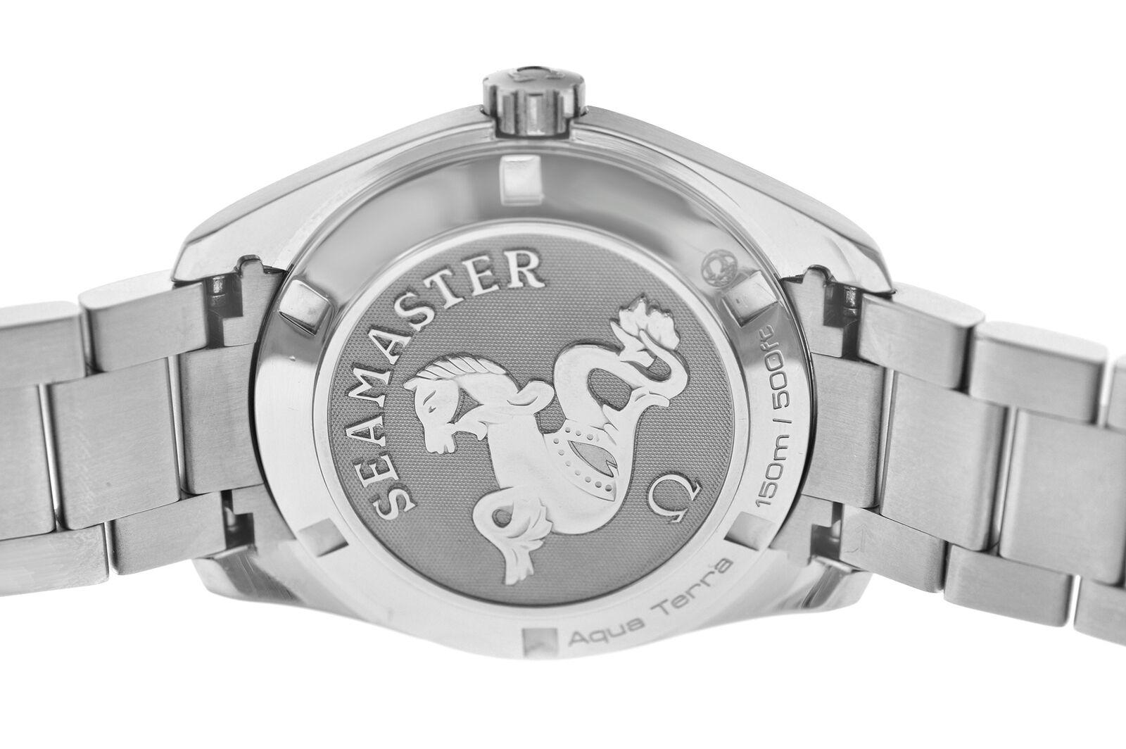 Men's Omega Seamaster Aqua Terra 231.10.39.61.06.001 Steel Quartz Watch For Sale 6