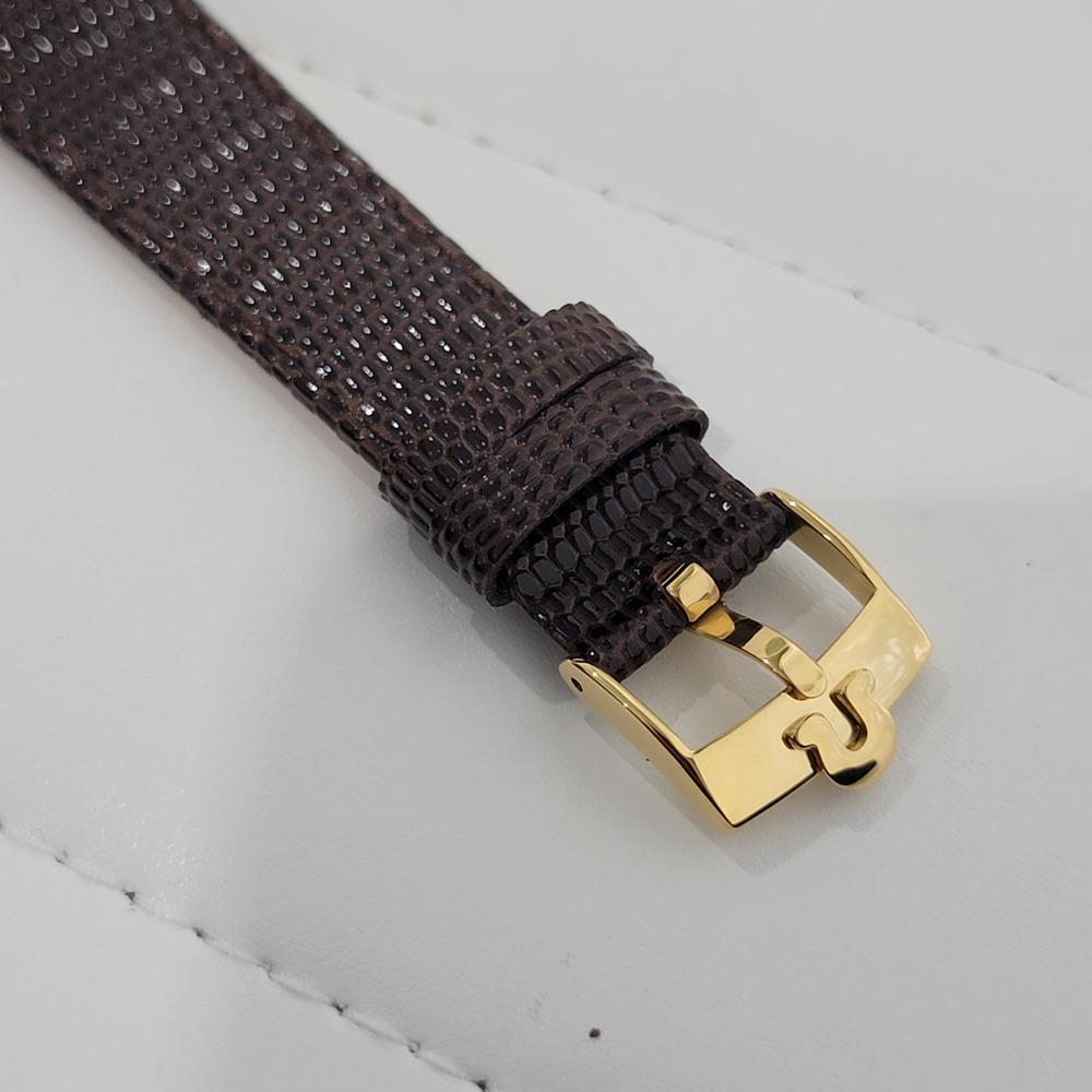 Mens Omega Seamaster Ref 2975 35mm 14k Gold 1950s Automatic Swiss Vintage RA406 For Sale 4