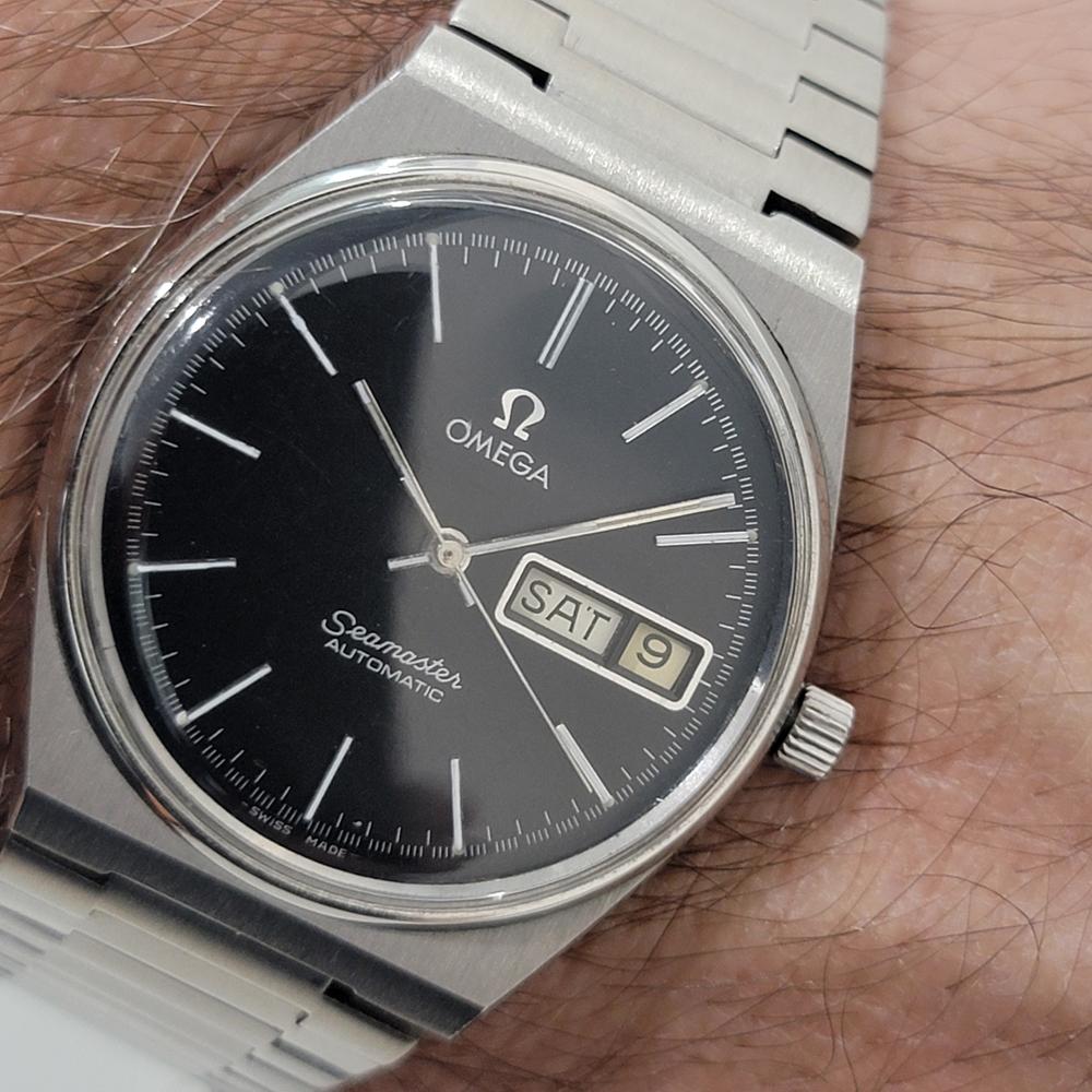 Mens Omega Seamaster ST 3660847 35mm Day Date Automatic 1970s All Original NA128 10