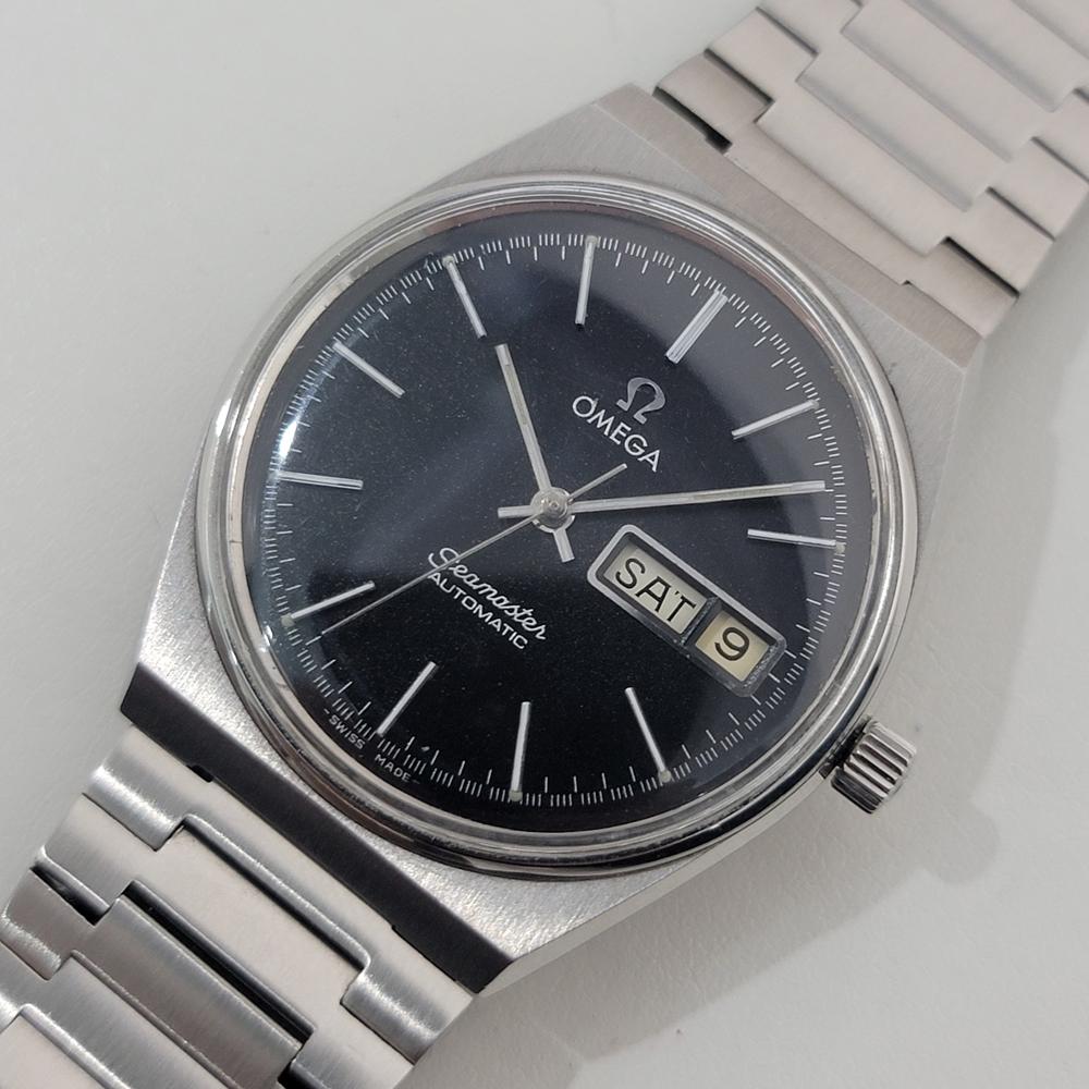 Men's Mens Omega Seamaster ST 3660847 35mm Day Date Automatic 1970s All Original NA128