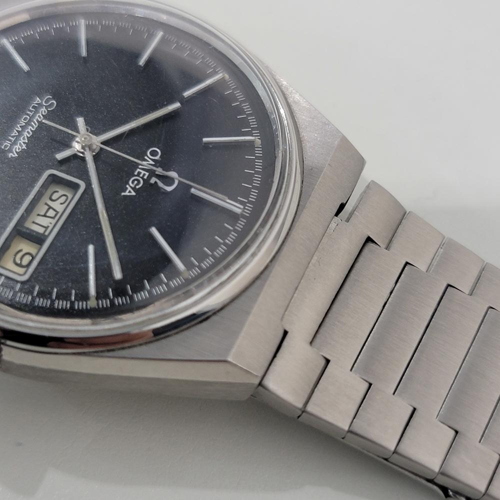 Mens Omega Seamaster ST 3660847 35mm Day Date Automatic 1970s All Original NA128 2