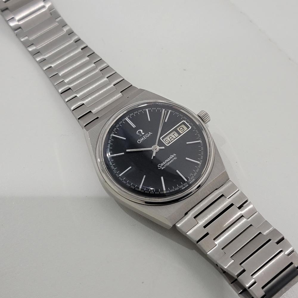 Mens Omega Seamaster ST 3660847 35mm Day Date Automatic 1970s All Original NA128 3
