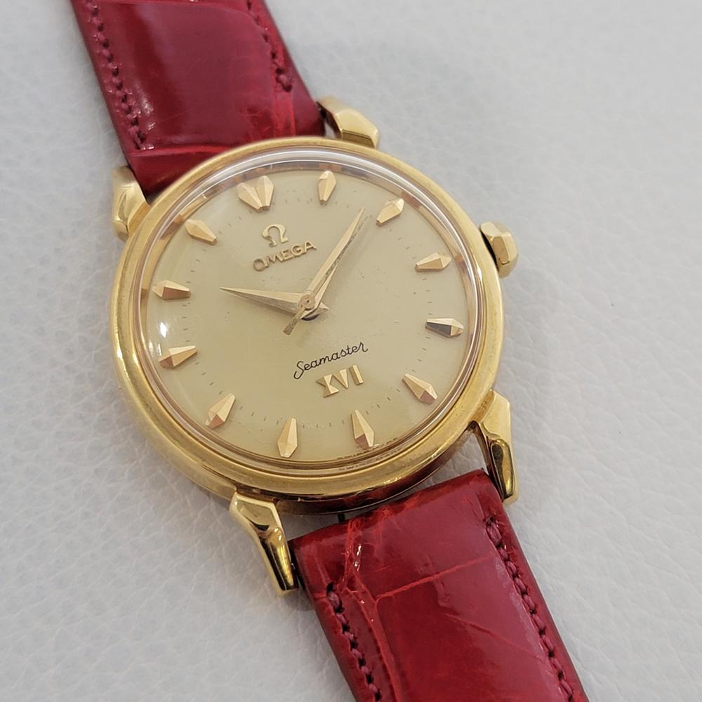 omega seamaster xvi olympic 1956 18k