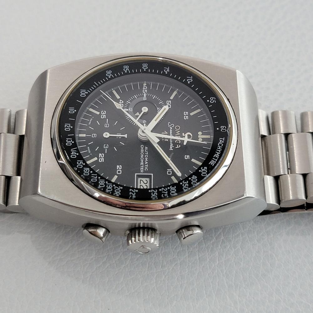 Mens Omega Speedmaster 125 Automatic Chronograph 1970s All Original JM3 For Sale 1