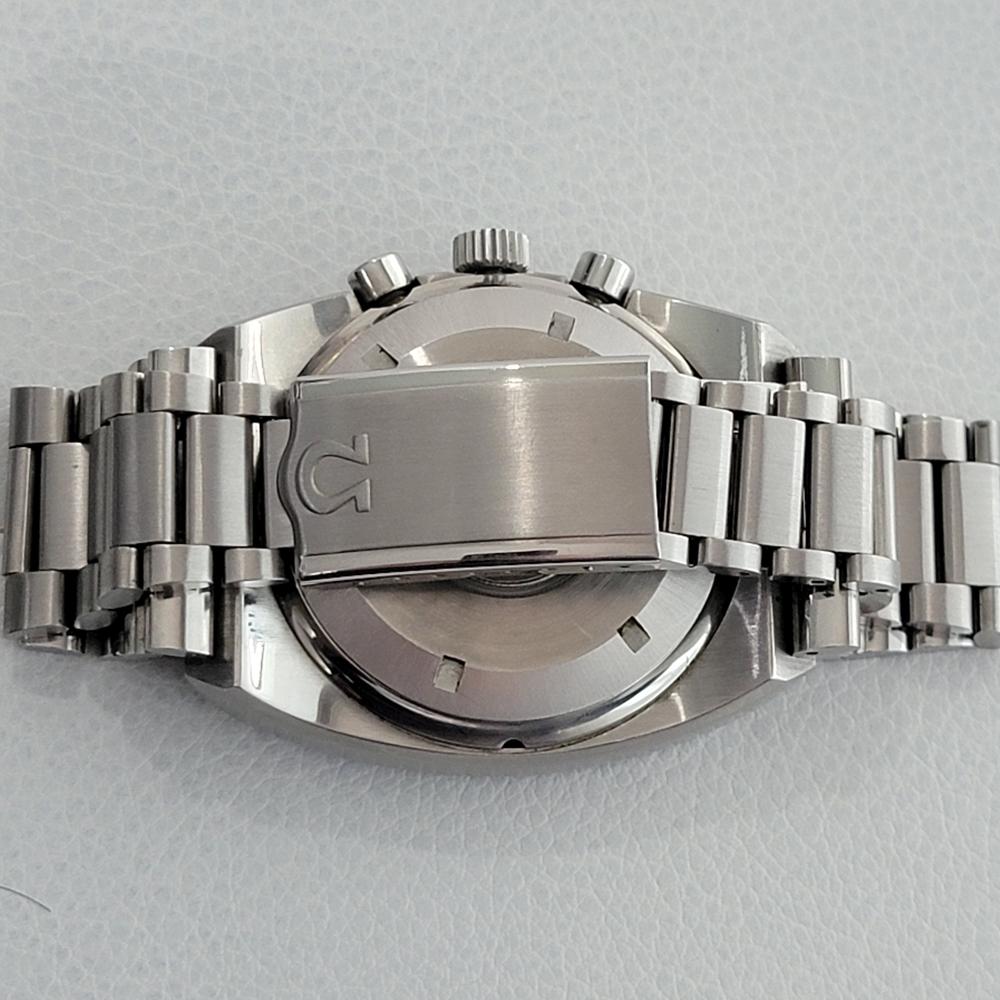 Mens Omega Speedmaster 125 Automatic Chronograph 1970s All Original JM3 For Sale 3