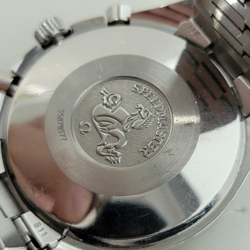 Mens Omega Speedmaster 351012 39mm Schumacher Automatic 1990s All Original RA383 For Sale 5
