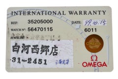 Men’s Omega Speedmaster 3520.50 Mark 40 Cosmos Calendar Chronograph Watch