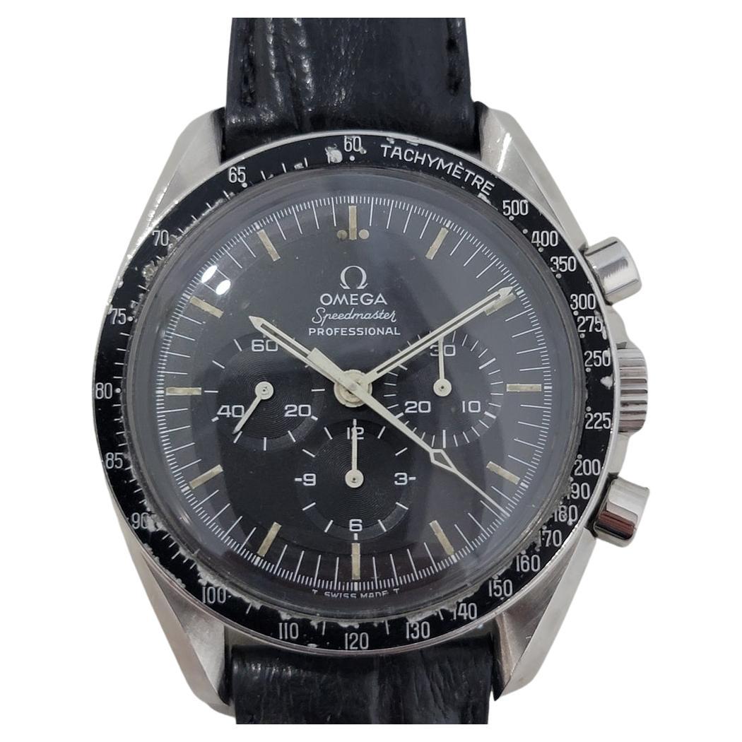 Speedmaster Pro Mens Omega Speedmaster Pro Ref 145022 69ST 42mm Manual Chronograph ...