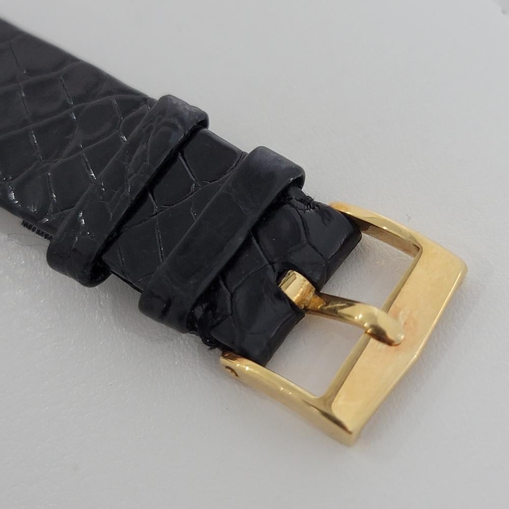 Mens Patek Philippe Calatrava 2591 18k Gold Manual-Wind 1960s Swiss RJC107 In Excellent Condition In Beverly Hills, CA