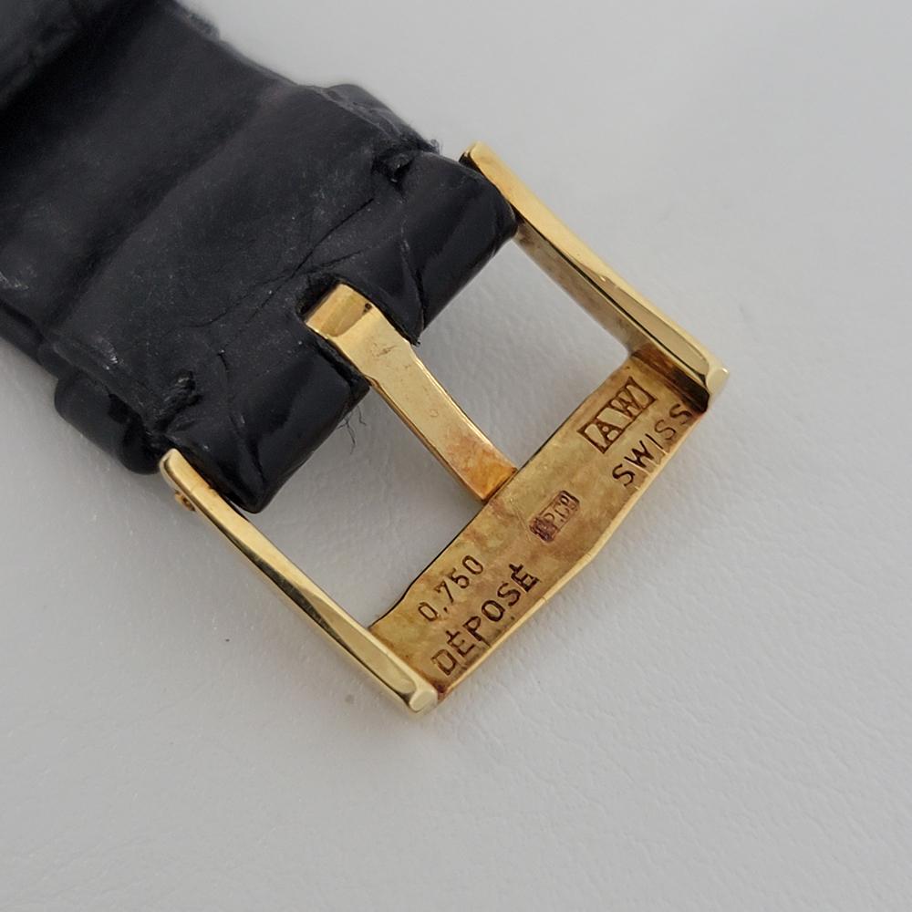 Men's Mens Patek Philippe Calatrava 2591 18k Gold Manual-Wind 1960s Swiss RJC107