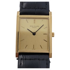 Mens Patek Philippe Geneve 3519 18k Gold Hand Wind with Paper 1970s RA370