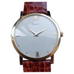 Men's Piaget 18k Solid Gold cal.9P Manual-Wind Luxury Dress Watch, c.1970s LV641