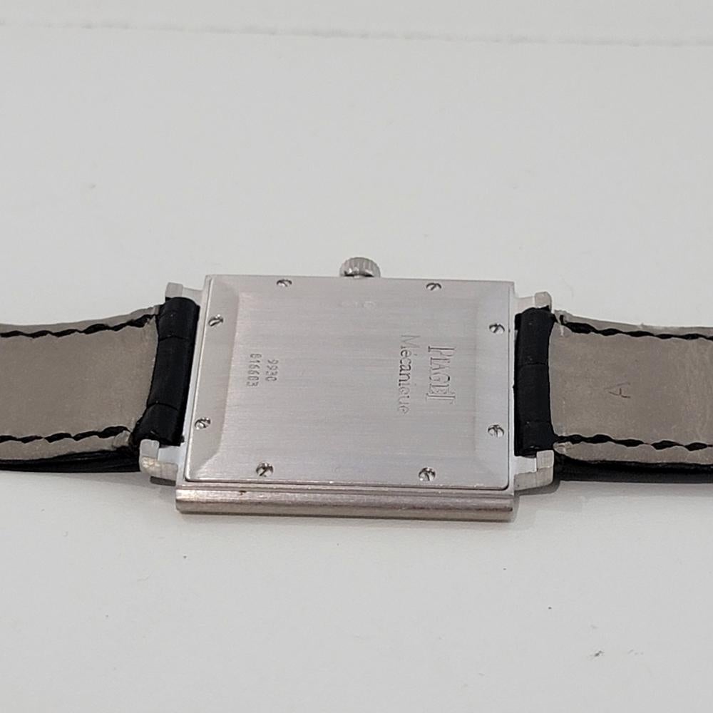 Mens Piaget 18k Altiplano Mecanique ref 9930 30m x 36mm Auto 1990s Swiss NA410 6