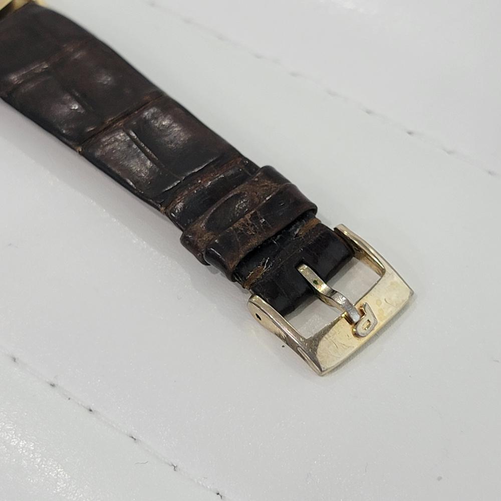 Herren Piaget Ref 13432 18k Gold automatisch Kleid 1970er Alle Original RA300 2