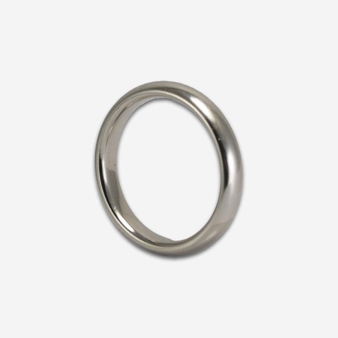Herren-Platin Comfort Fit Band für Herren 9,8 g im Zustand „Hervorragend“ im Angebot in Laguna Beach, CA
