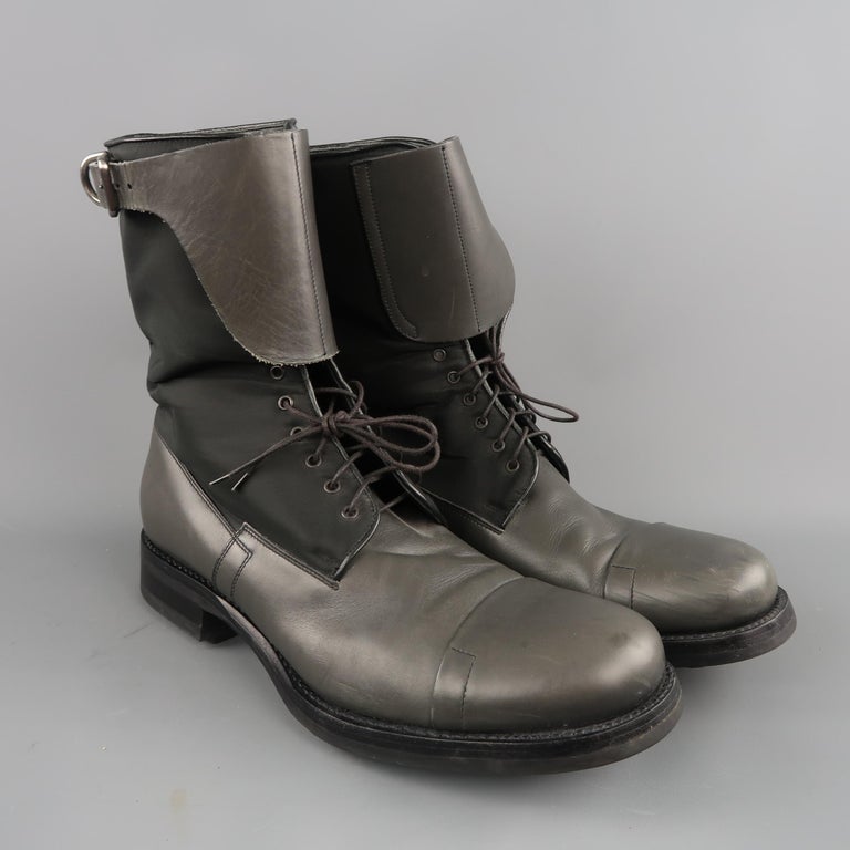prada commando boots