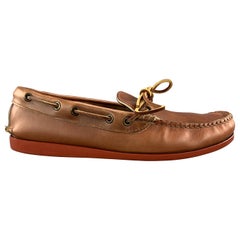 Men's QUODDY for UNIONMADE Size 8.5 Tan Leather Boat Shoes