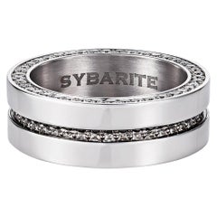 Sybarite Men's Band Ring with Movement