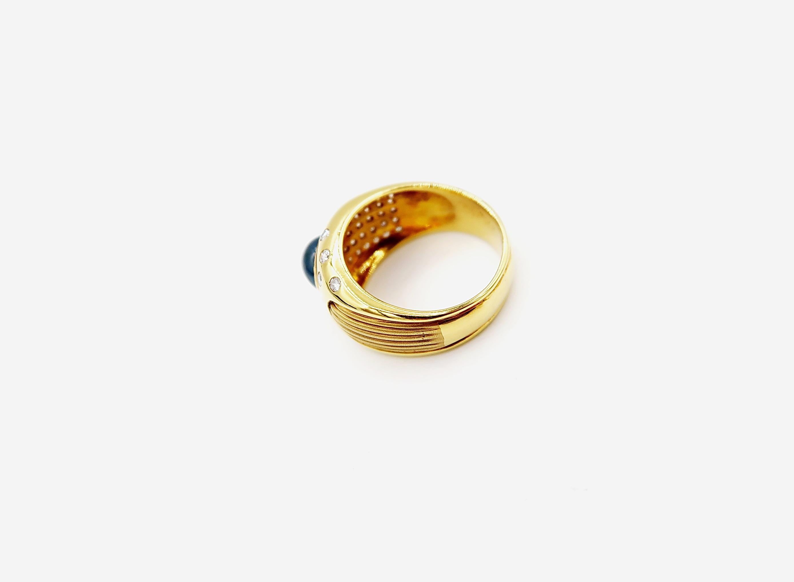 18 carat mens gold ring