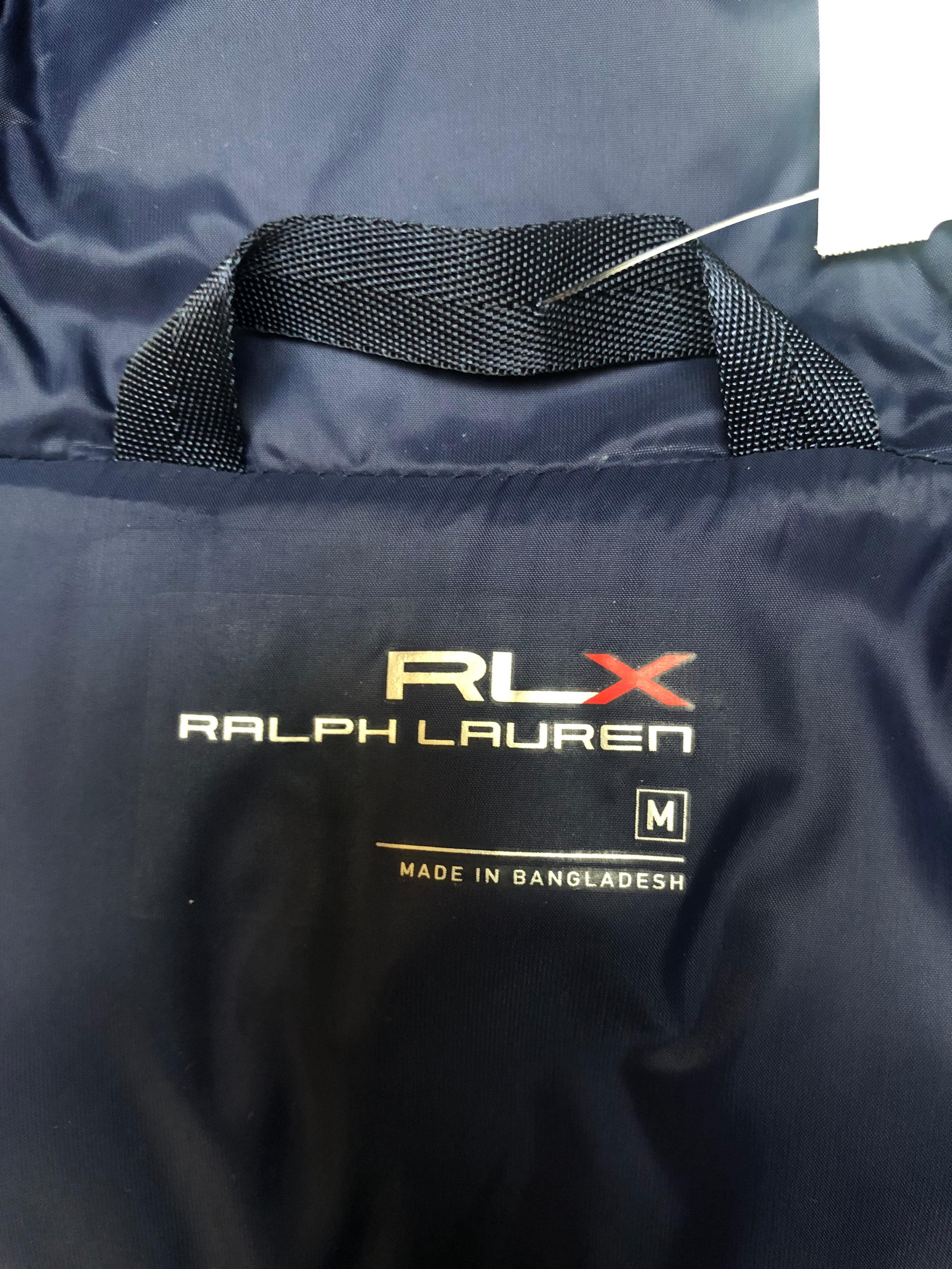 Mens RLX Ralph Lauren Plaid Puffer Jacket  4