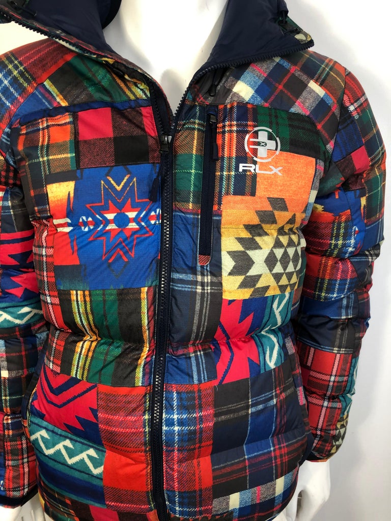 Mens RLX Ralph Lauren Plaid Puffer Jacket at 1stDibs rlx puffer