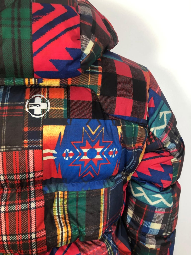 Mens RLX Ralph Lauren Plaid Puffer Jacket at 1stDibs rlx puffer