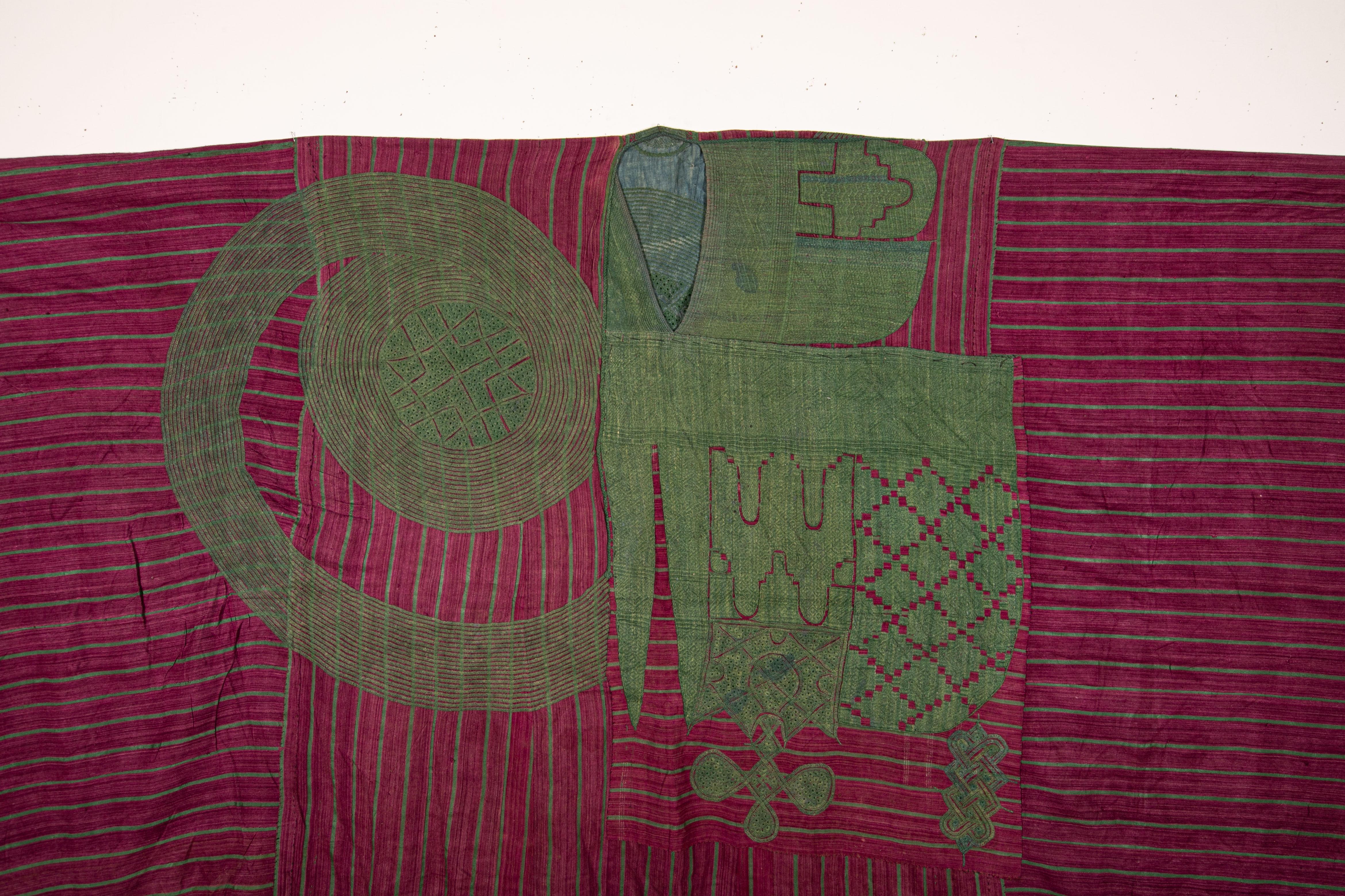 Tribal Mens Robe, Agbada, your, Nigeria, mid 20th C. For Sale