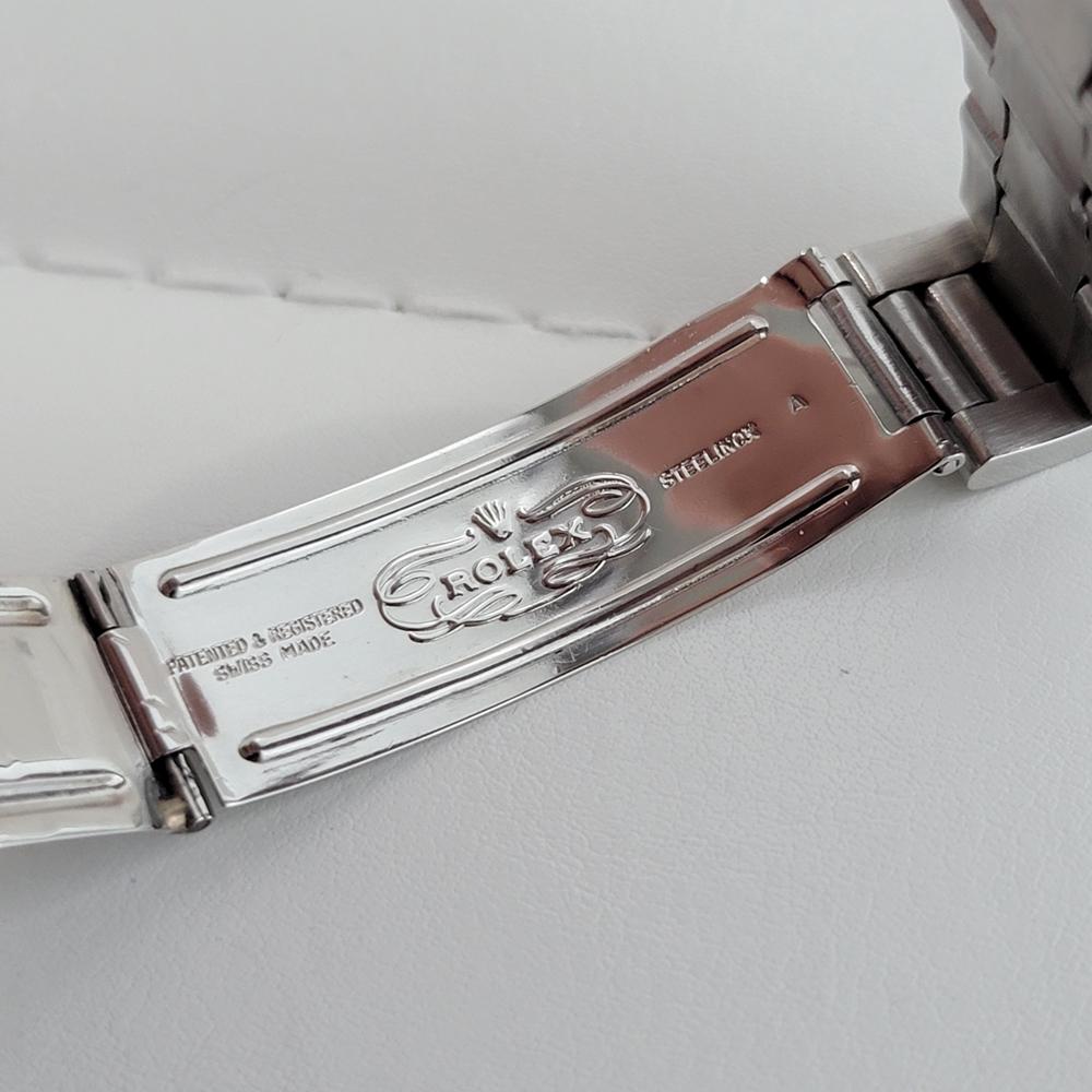 Rolex 1501 Oyster Perpetual Date Automatic con carta 1970s Tutto originale RA320 in vendita 5
