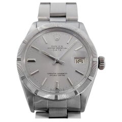 Rolex 1501 Oyster Perpetual Date Automatic con carta 1970s Tutto originale RA320