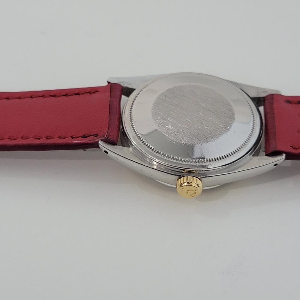 Mens Rolex 1601 Oyster Datejust 18k SS Automatic 1970s Swiss Vintage RJC189 For Sale 5