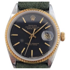 Rolex 1601 Oyster Perpetual Datejust Uomo Oro 18k SS Automatico 1960 RJC142