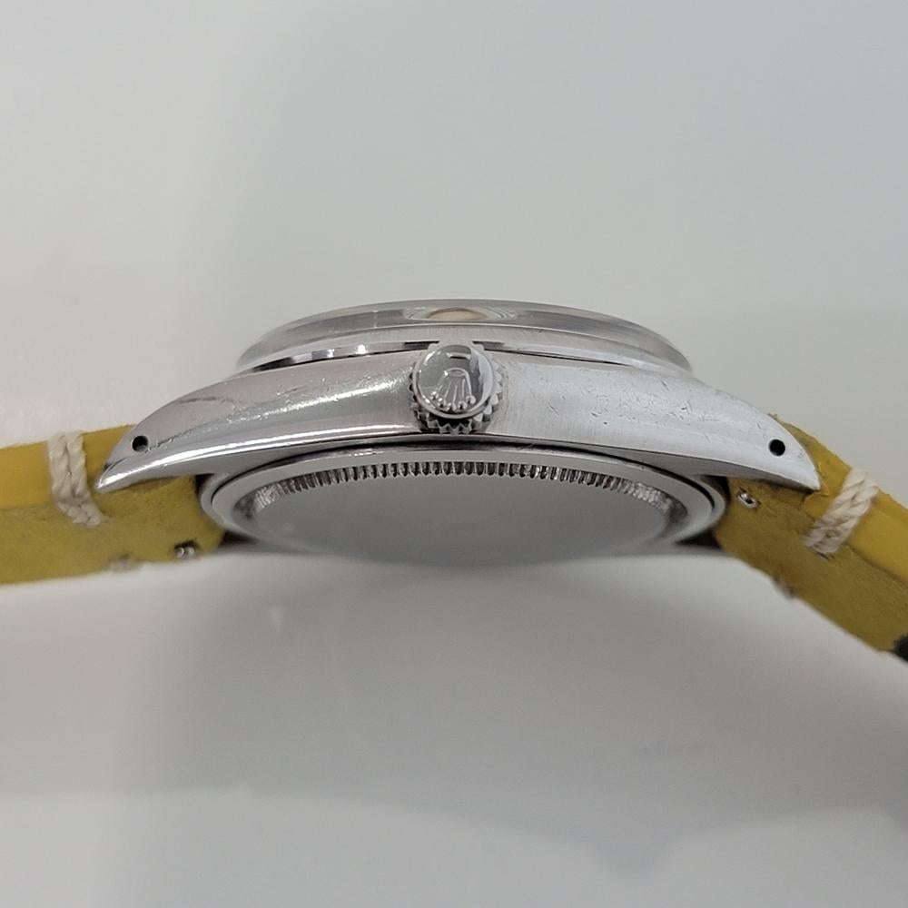 Mens Rolex 6694 Oysterdate Precision 1960s w Original Box Paper Manual RA261Y For Sale 5