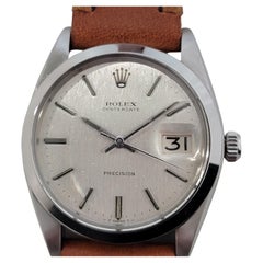 Mens Rolex 6694 Oysterdate Precision Manual Wind 1960s Vintage Classic RJC198T
