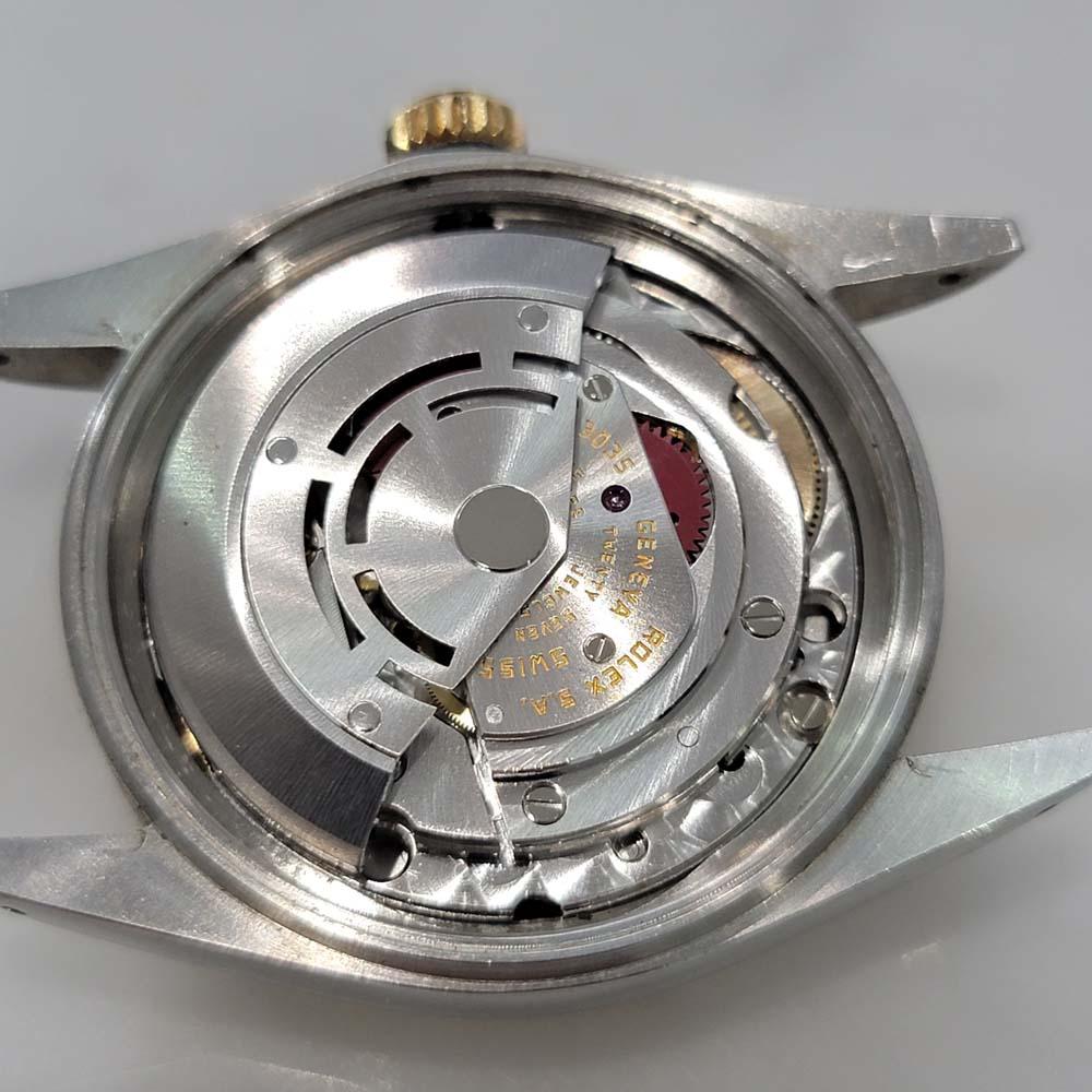 Rolex Montre Datejust 16013 automatique en or rose 18 carats avec papier RA339B, pour hommes, années 1980 6